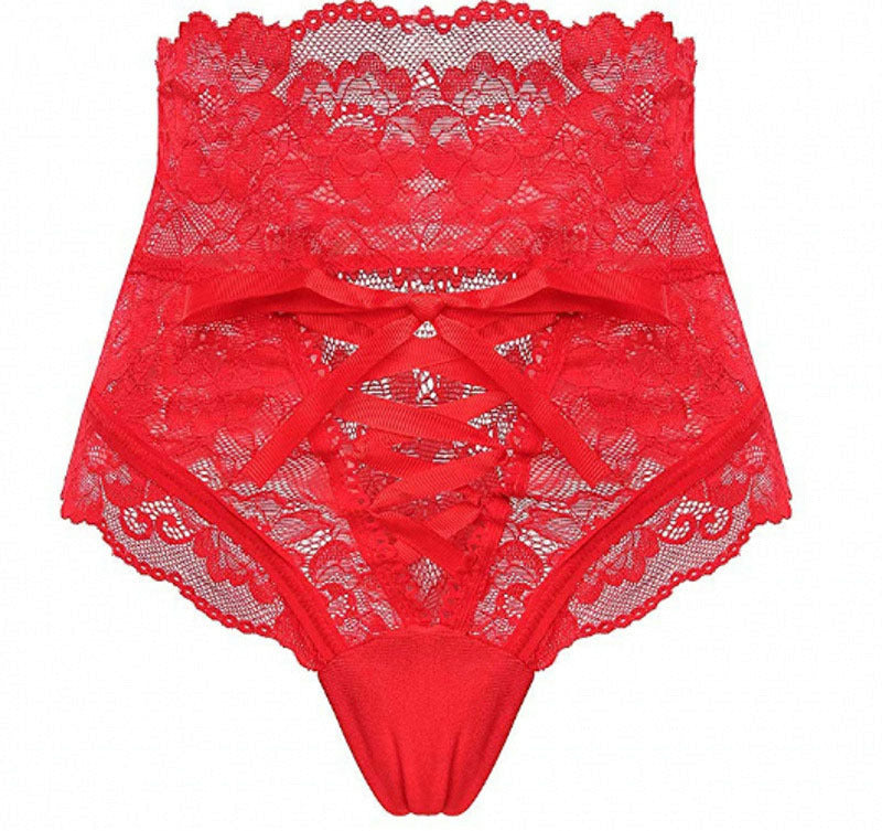 High-waist lace thongs for women, stylish lingerie underwear with delicate lace details and a comfortable fit.
