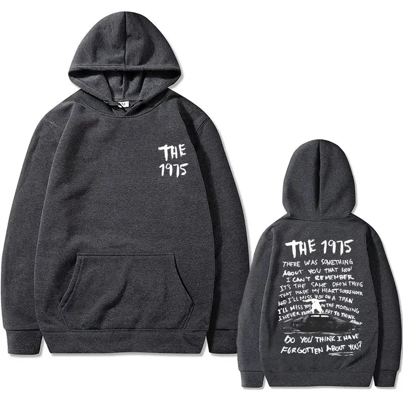 The 1975 about You Graphic Print Hoodies Being Funny in A Foreign Language Album Hoodies Men Women's Casual Vintage Sweatshirt Couture Cozy