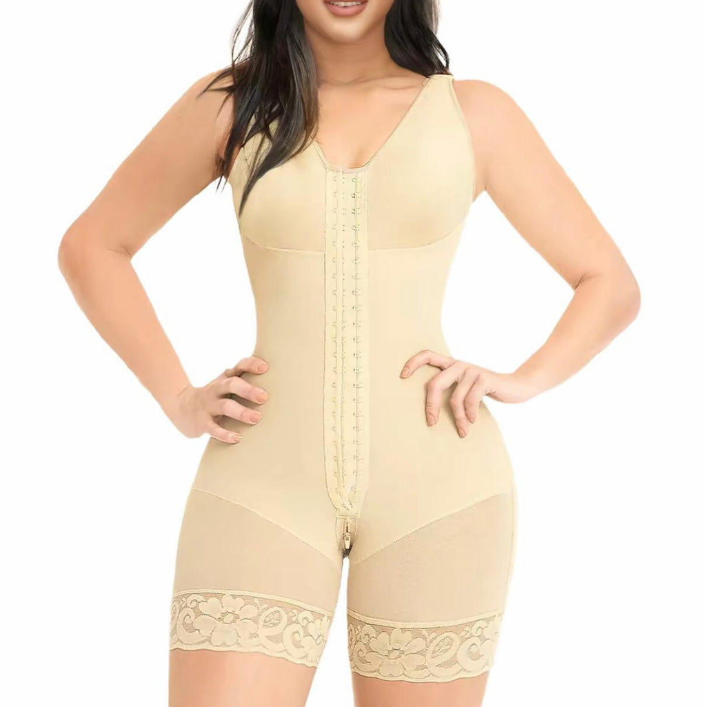 Shapewear for Women Tummy control full body Shaper with Zipper Crotch comfortable and Stylish Bodysuit Womenswear Basic Style Compression Fit