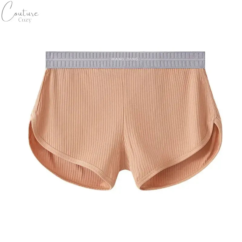 Cotton Aro Pants Men Loose Boxer Short Sport Underwear U Convex Pouch Underpant Youth Home Shorts Mid Rise Pajama Sleepwear Couture Cozy