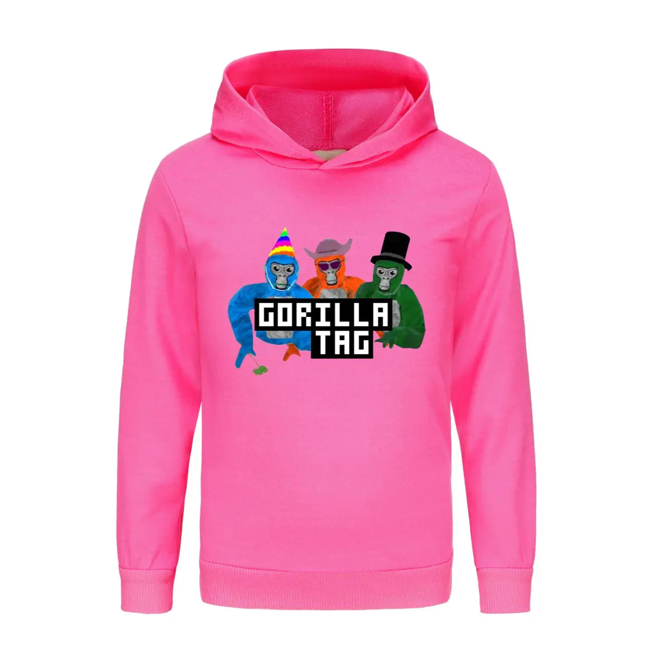 Game Gorilla Tag Hoodie Kids Cartoon Hoodies Children Long Sleeve Coats Toddler Girls Casual Outerwear Baby Boys Sweatshirts Couture Cozy