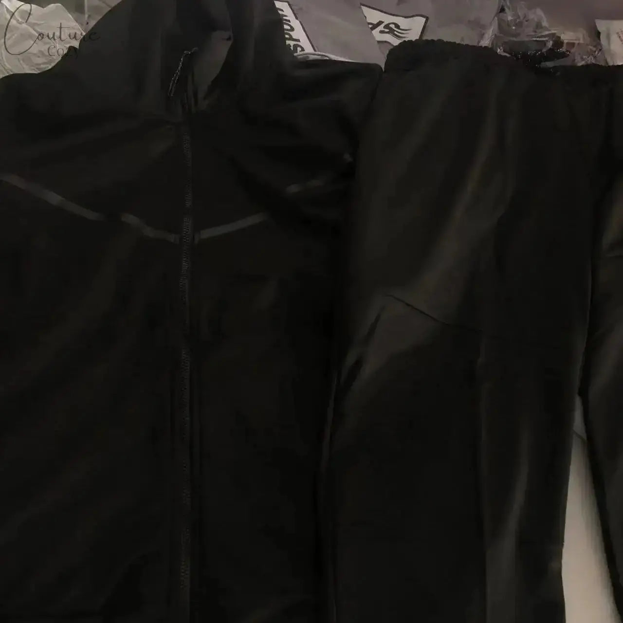 Spring Autumn Men's Tracksuits Cotton Sportswear Pants 2-Pieces Hoodie Sportswear Suit Couture Cozy