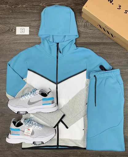 Spring Autumn Men's Tracksuits Cotton Sportswear Pants 2-Pieces Hoodie Sportswear Suit Couture Cozy