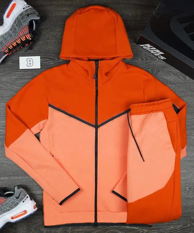 Spring Autumn Men's Tracksuits Cotton Sportswear Pants 2-Pieces Hoodie Sportswear Suit Couture Cozy