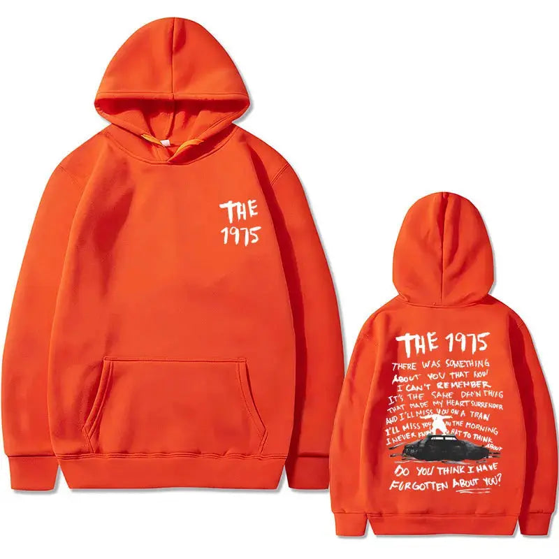 The 1975 about You Graphic Print Hoodies Being Funny in A Foreign Language Album Hoodies Men Women's Casual Vintage Sweatshirt Couture Cozy