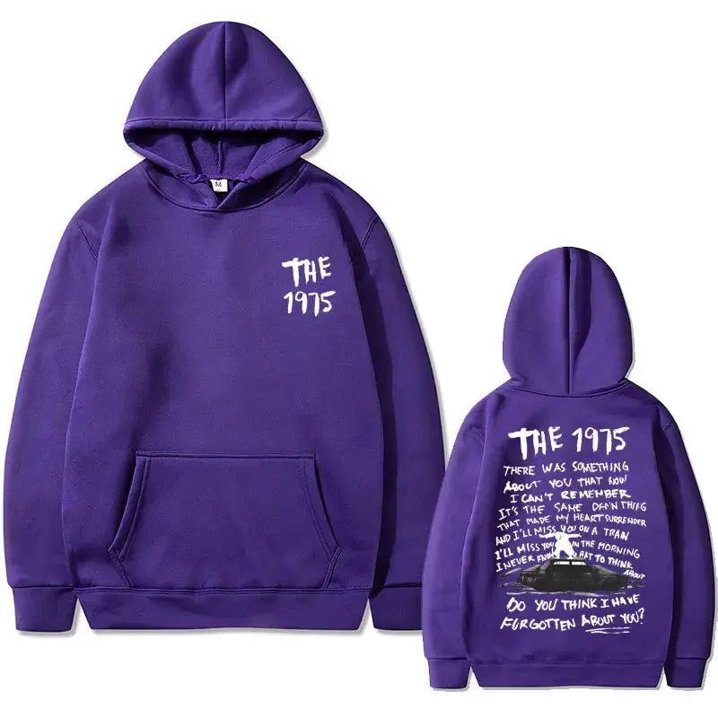 The 1975 about You Graphic Print Hoodies Being Funny in A Foreign Language Album Hoodies Men Women's Casual Vintage Sweatshirt Couture Cozy
