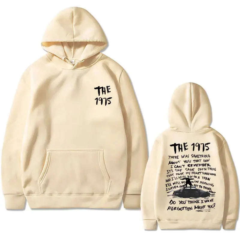 The 1975 about You Graphic Print Hoodies Being Funny in A Foreign Language Album Hoodies Men Women's Casual Vintage Sweatshirt Couture Cozy